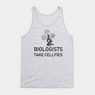 Biologist Gift Biology Teacher Microbiology Student Cellfies Tank Top